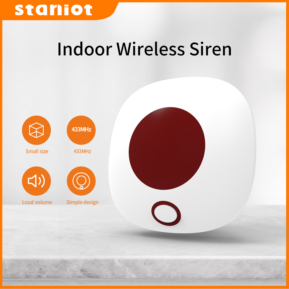 Sim Gsm Alarm - Stanilot-ワイヤレスセキュリティアラームシステム,高ストロボ110db,防水,ホームセキュリティ用,433mhz,Venta caliente en Japón, entrega rápida
