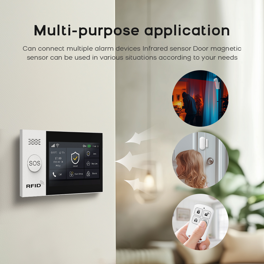 Tuya-ワイヤレス家庭用wifi/gsm,モーション検出器 - Sim Gsm Alarm のレビューと価格