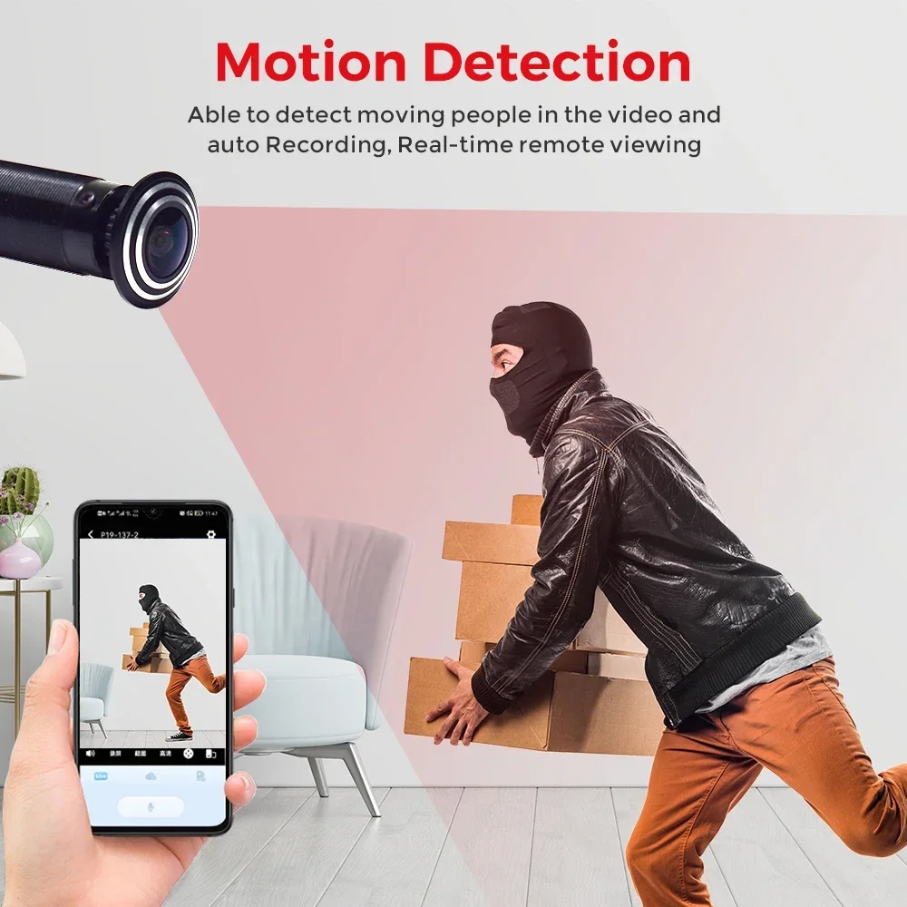 PEGATISAN 2K Wifi Tuya のぞき穴スマー - Home Security Front Door Camera のレビューと価格