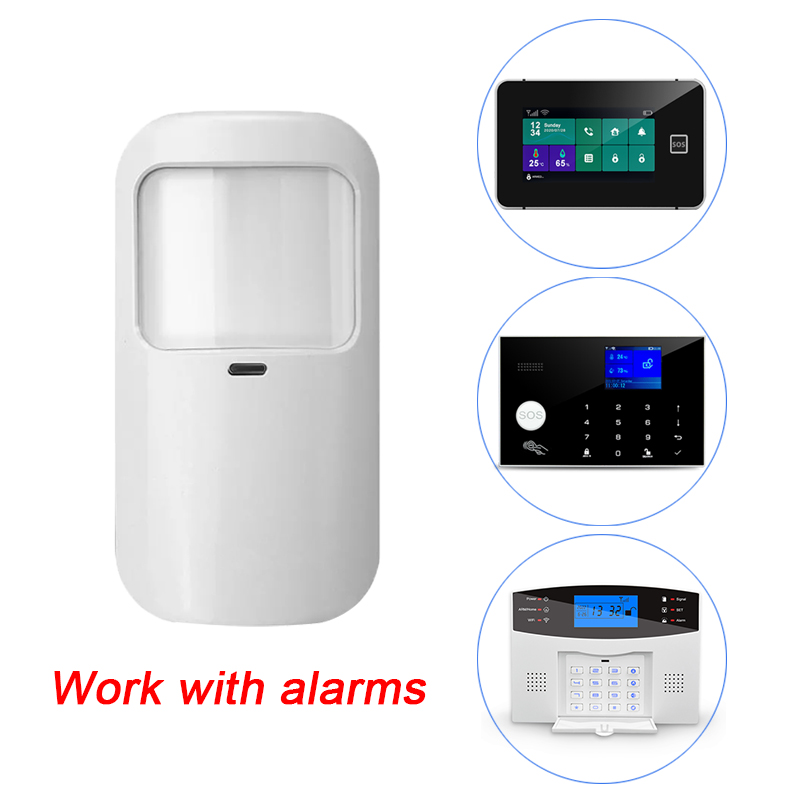 ワイヤレス 433MHz 赤外線センサー人間の動き検出器スマ - Sim Gsm Alarm のレビューと価格